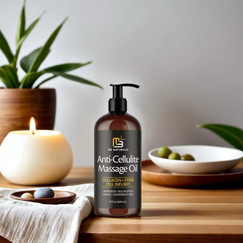 Huile Anti-cellulite bio au collagène