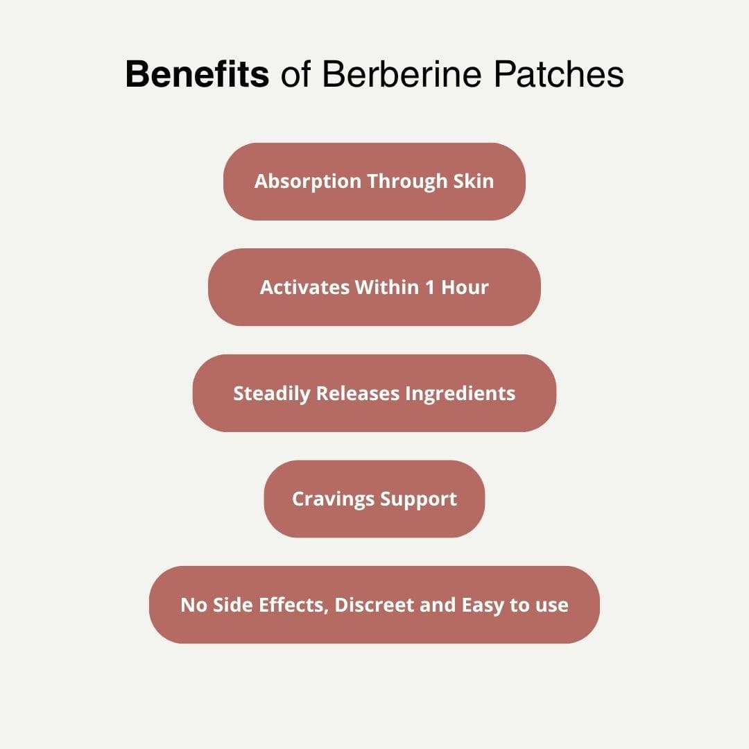 Berberine Patches - Natural Appetite Control﻿