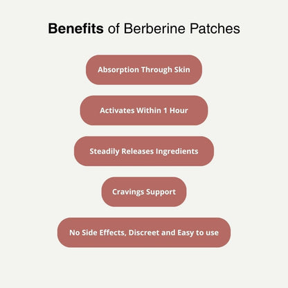 Berberine Patches - Natural Appetite Control﻿